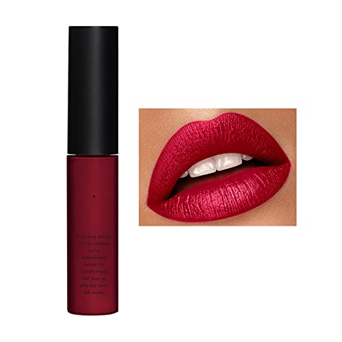 Smackers Makeup Lipstick กับการแต่งหน้าริมฝีปากกำมะหยี่ยาวนานยาวนานเม็ดสีสูงเปลือยกันน้ำลิปกลอสสาวแต่งหน้ายาวนานยาวนานของเม็ดสีสูงเปลือยริมฝีปากกันน้ำ